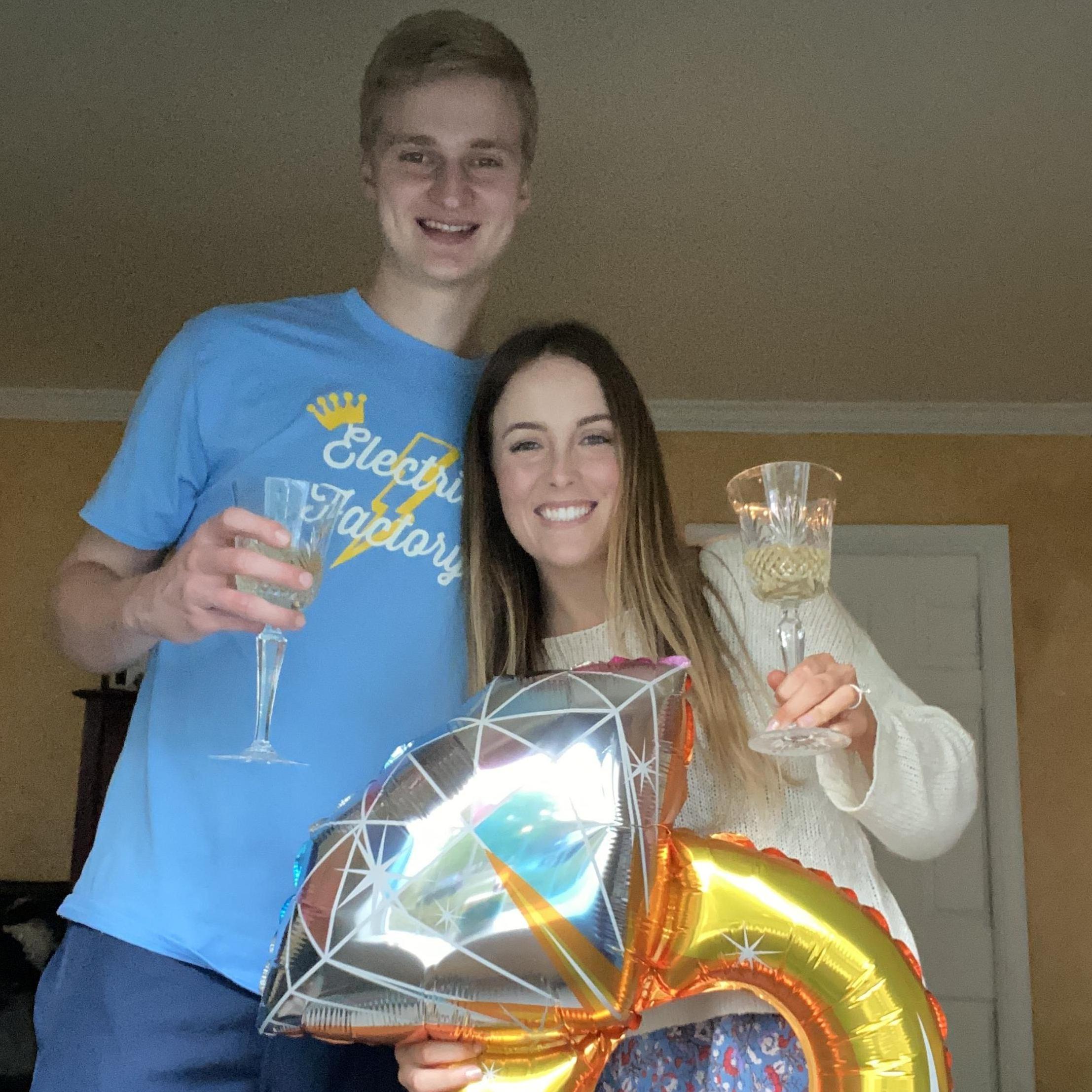 Covid engagement party!