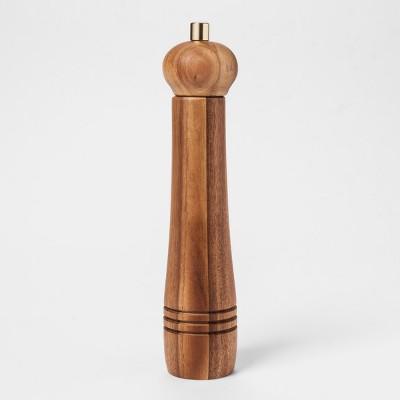 Stained Acacia Large Pepper Grinder - Threshold™