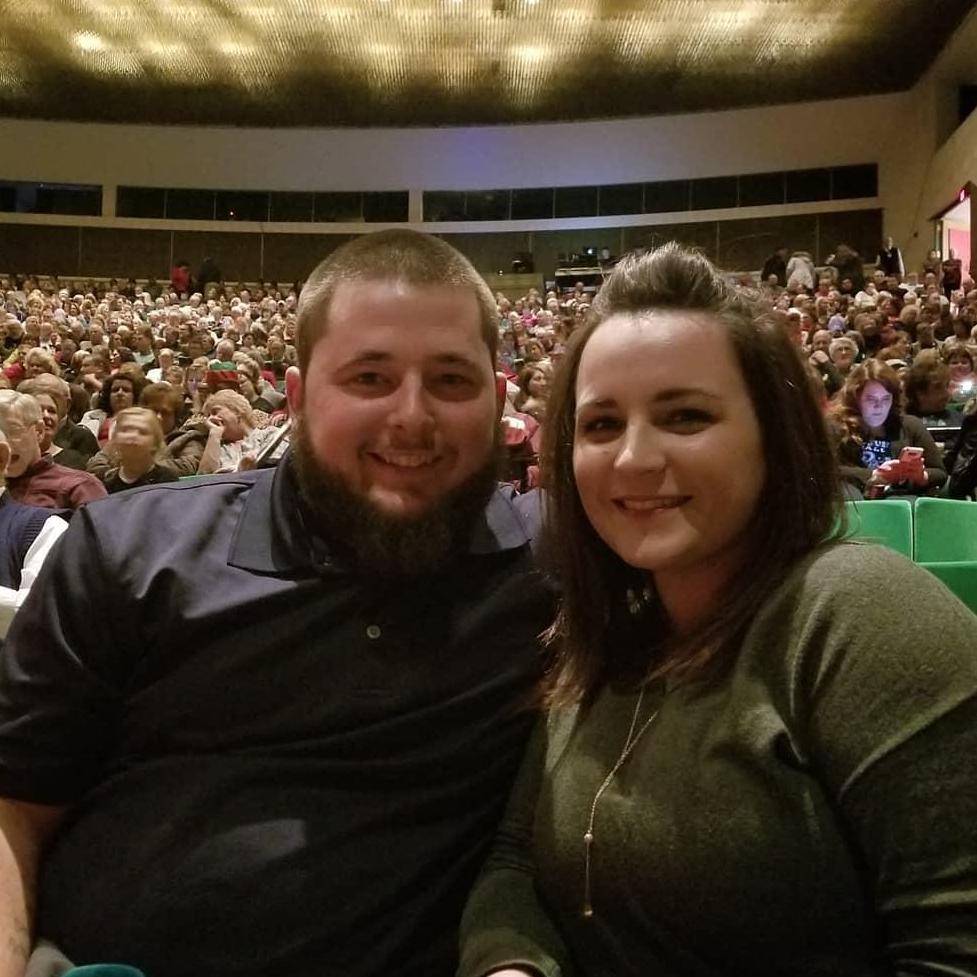 Here we were getting ready to watch a Christmas concert at the Midland Center For The Arts. Little did Sarah know Travis had something (sparkly) up his sleeve to surprise Sarah just 3 weeks later..
