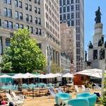 The Fountain Detroit in Campus Martius Park