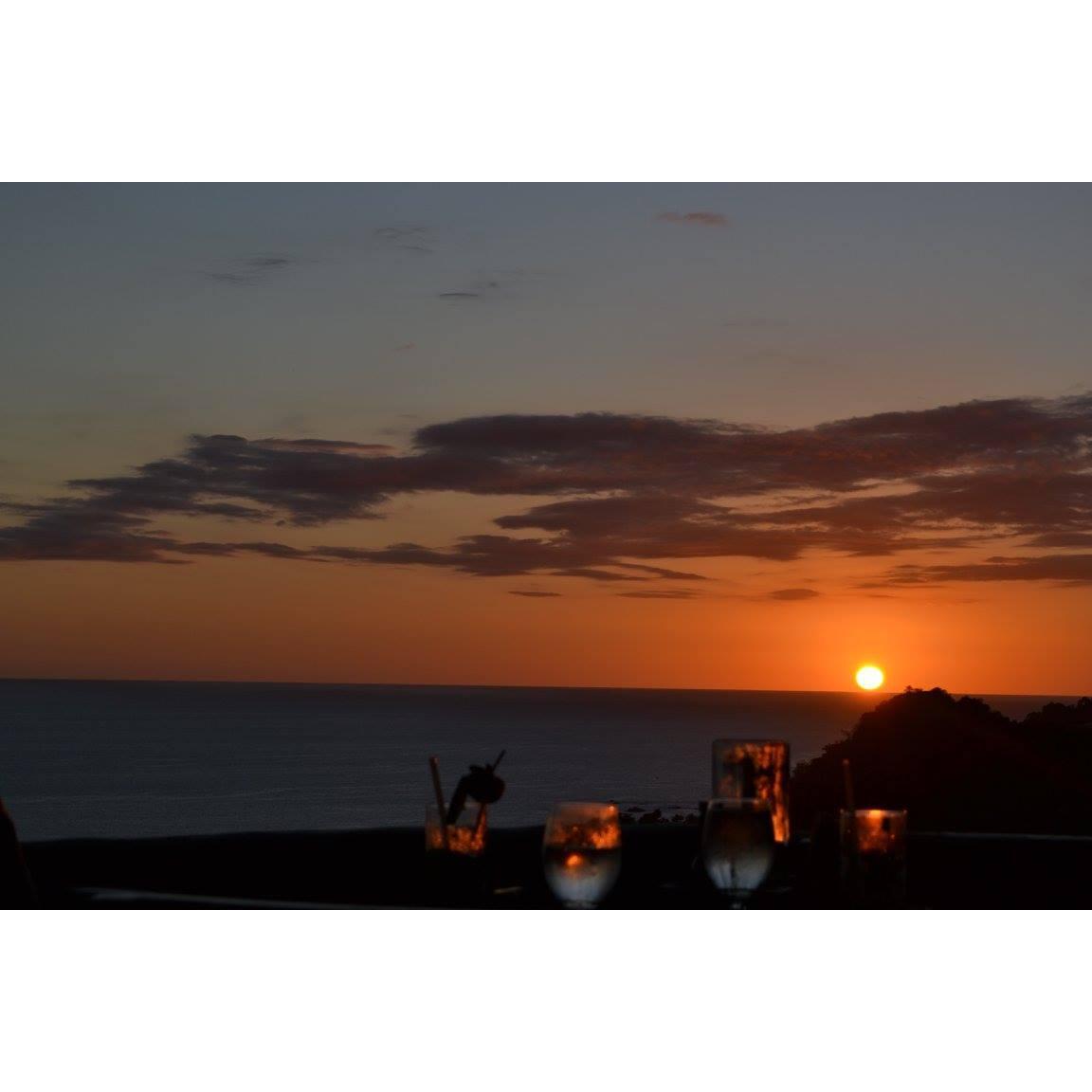 Beautiful sunset in Manuel Antonio, Costa Rica