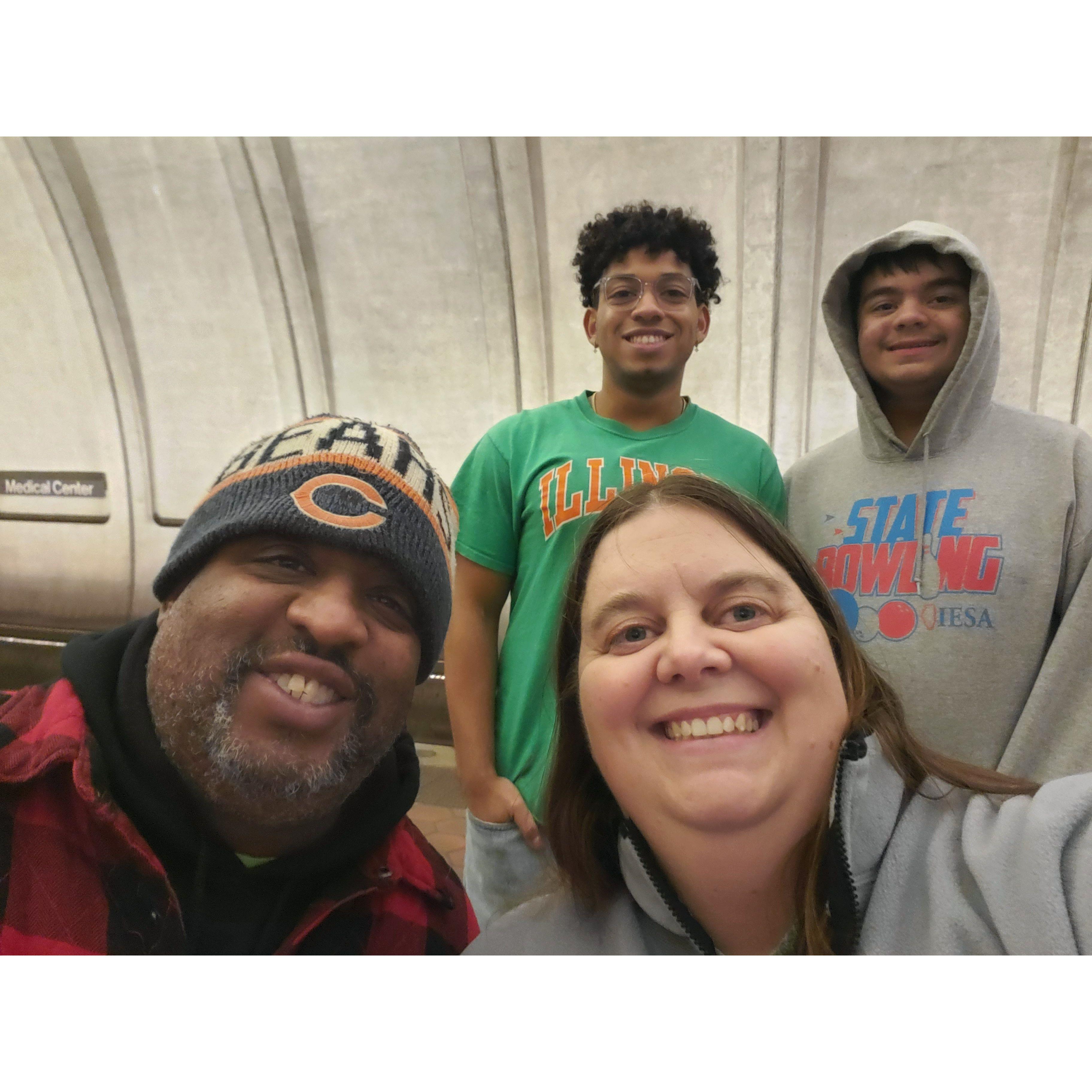 Visiting Jeremiah in DC