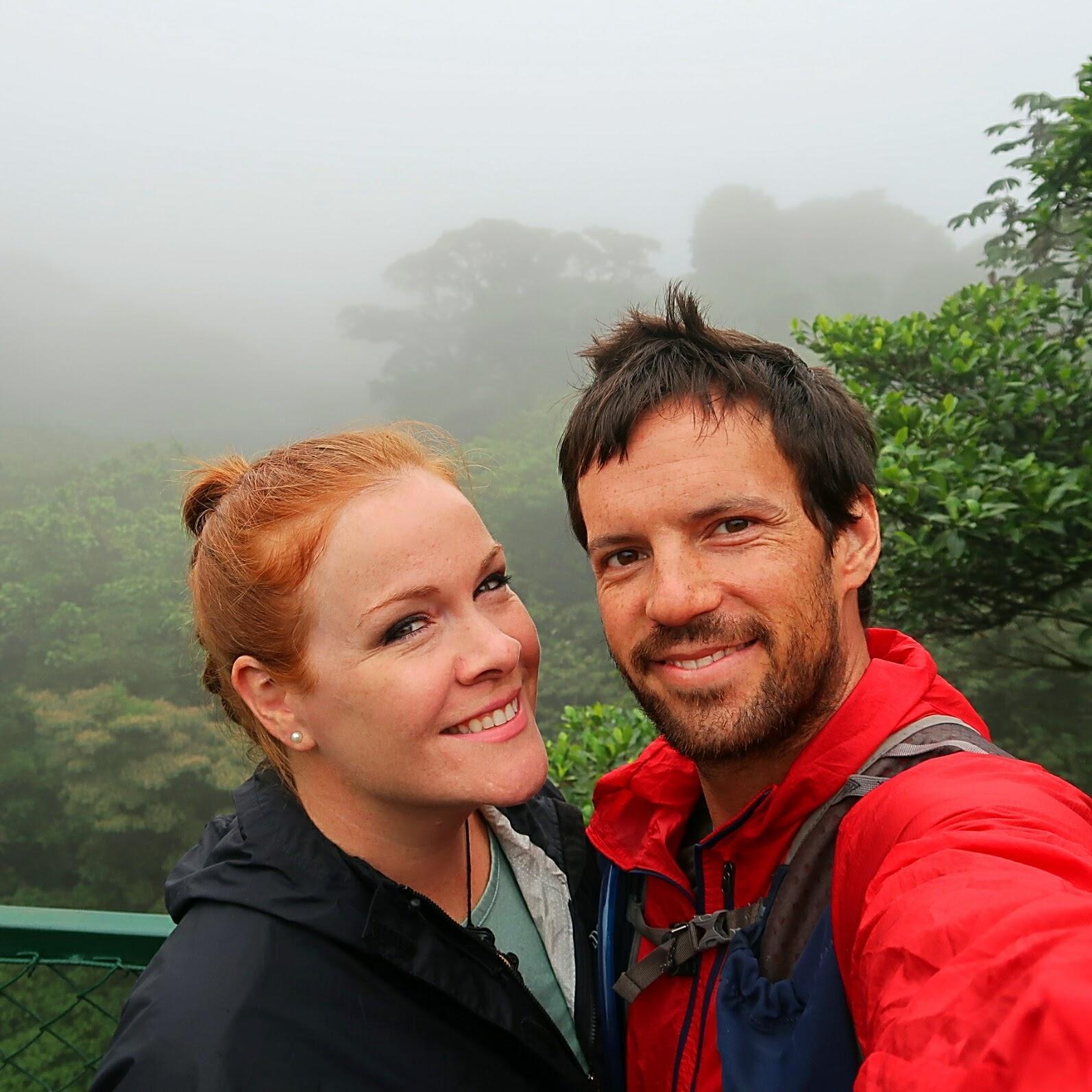 Hiking through the cloud forests of Monteverde