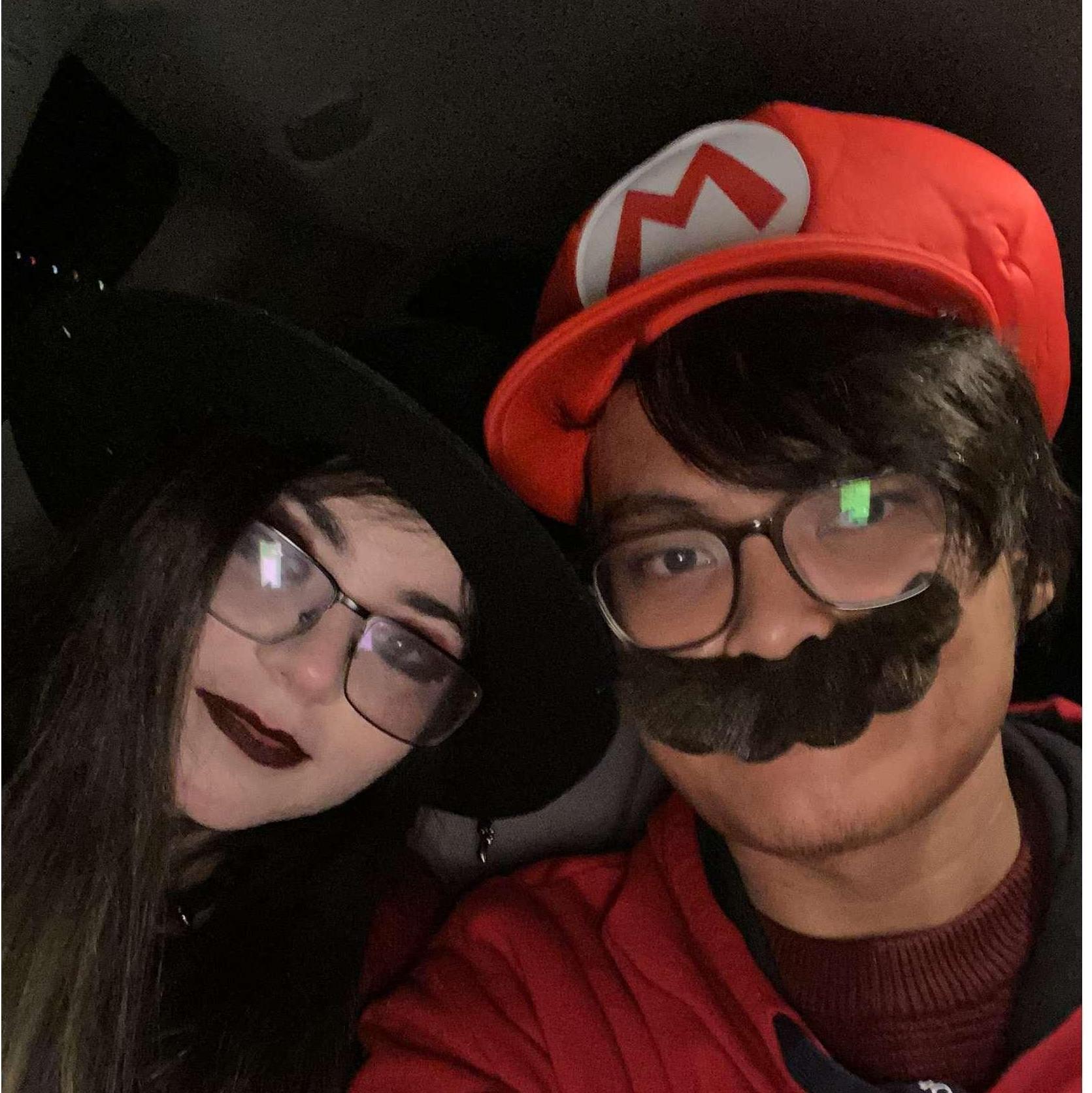 Our second date together at Scream town!