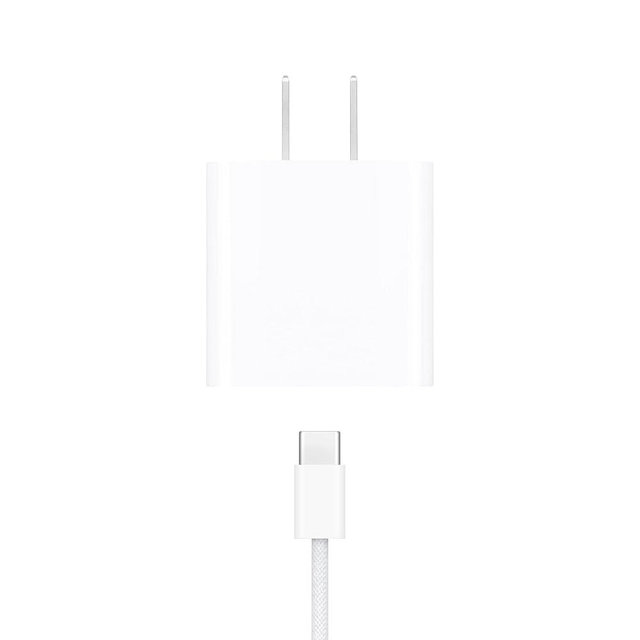 Apple 20W USB-C Power Adapter and 60W USB-C Charge Cable (1 m): Fast and Convenient Charging, Type C Wall Charger