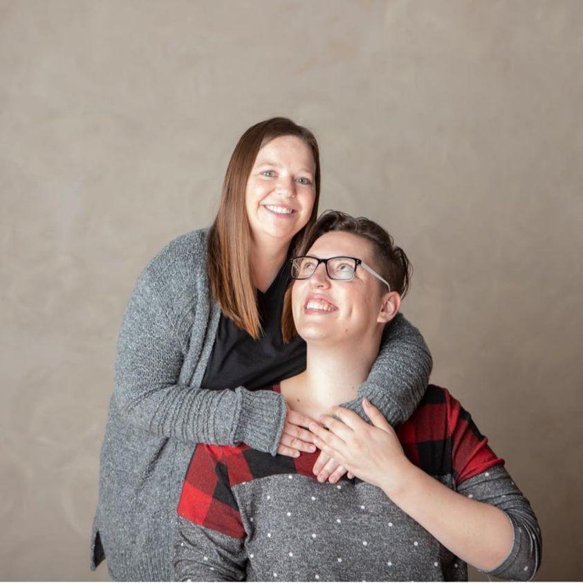 Caitlin was nervous to be apart of Ashley's family photo session, the first of many!