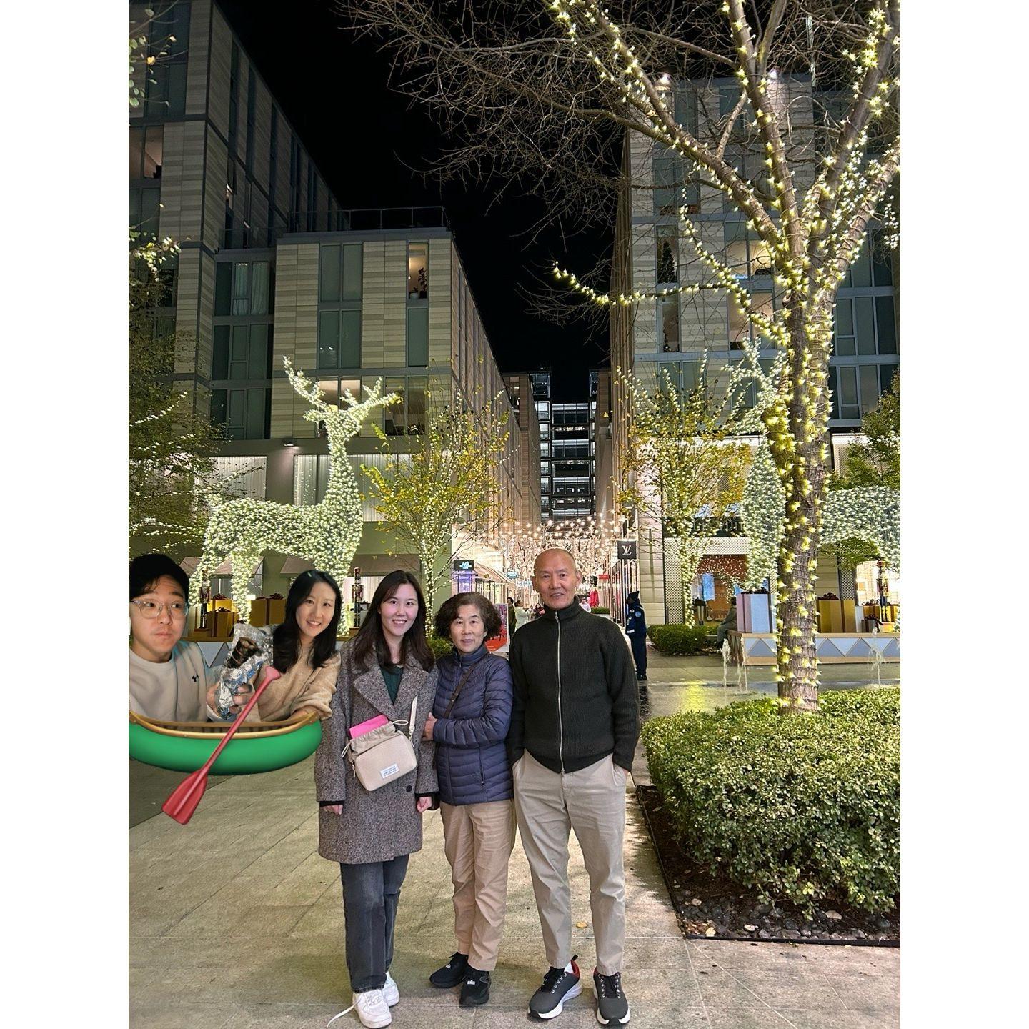 Maryland family in DC