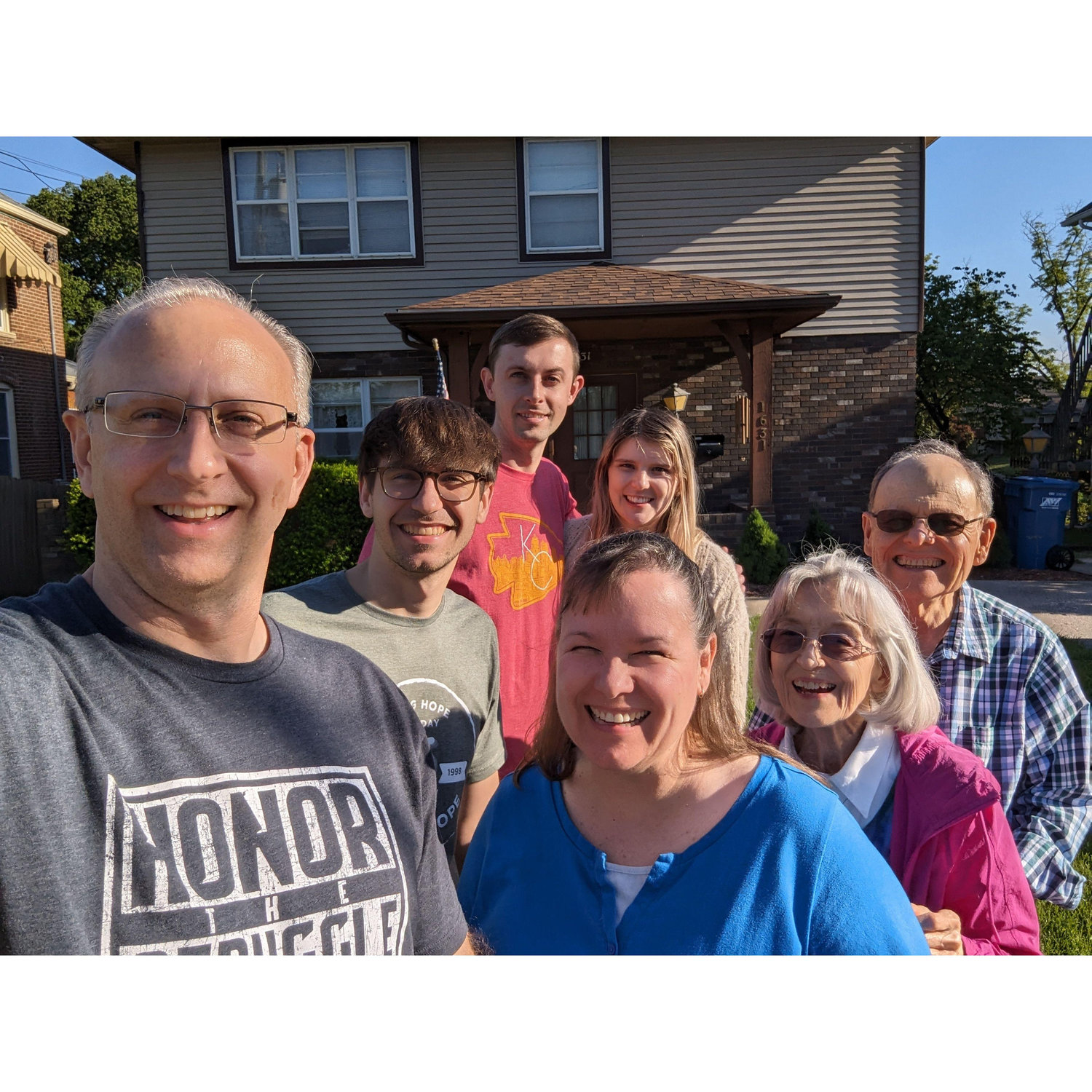 Visiting family