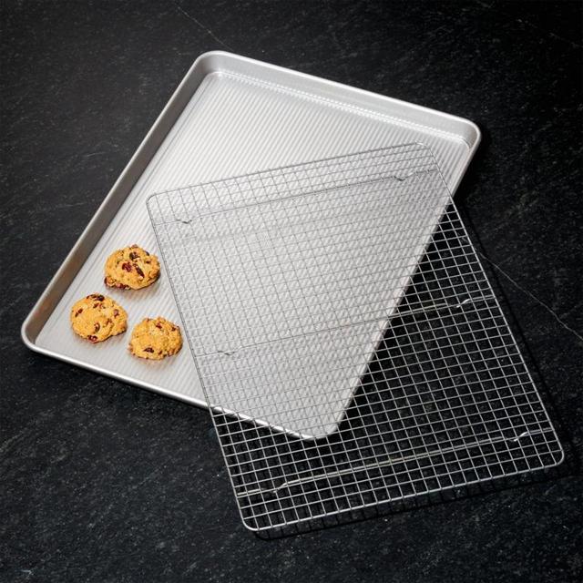 USA Large Cookie Sheet with Cooling Rack