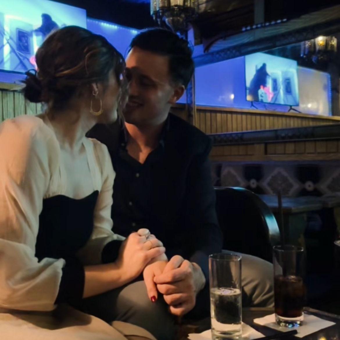 Lovebirds from the get go :')