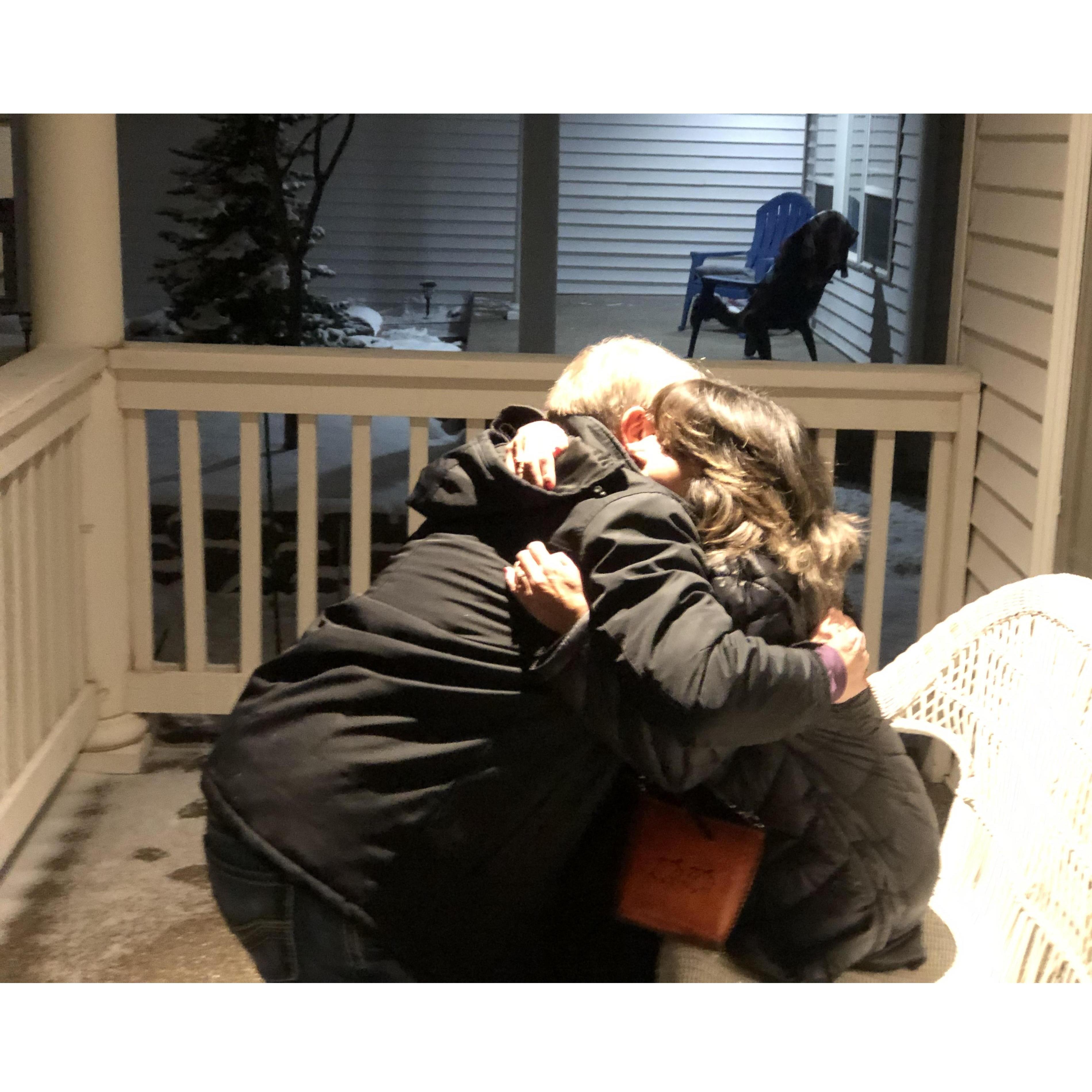 Right after Paul proposed!