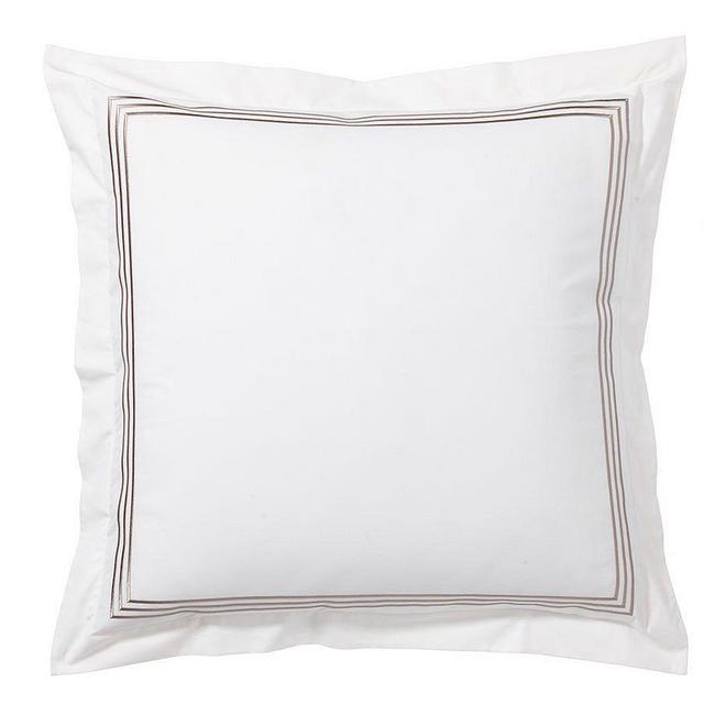 CB Grand Organic Duvet and ShamsEuro ShamSimply Taupe