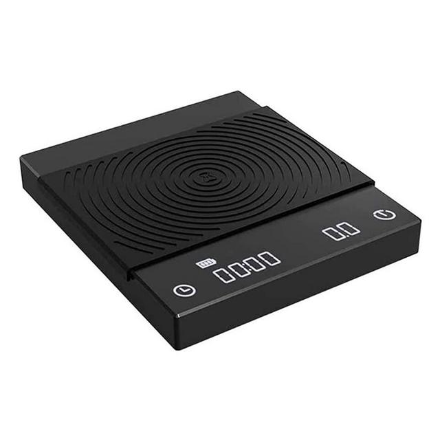 TIMEMORE Coffee Gram Scale, Hand Drip,Espresso Coffee Scale,Weigh Digital Coffee Scale with Timer,2000 Grams(Black)