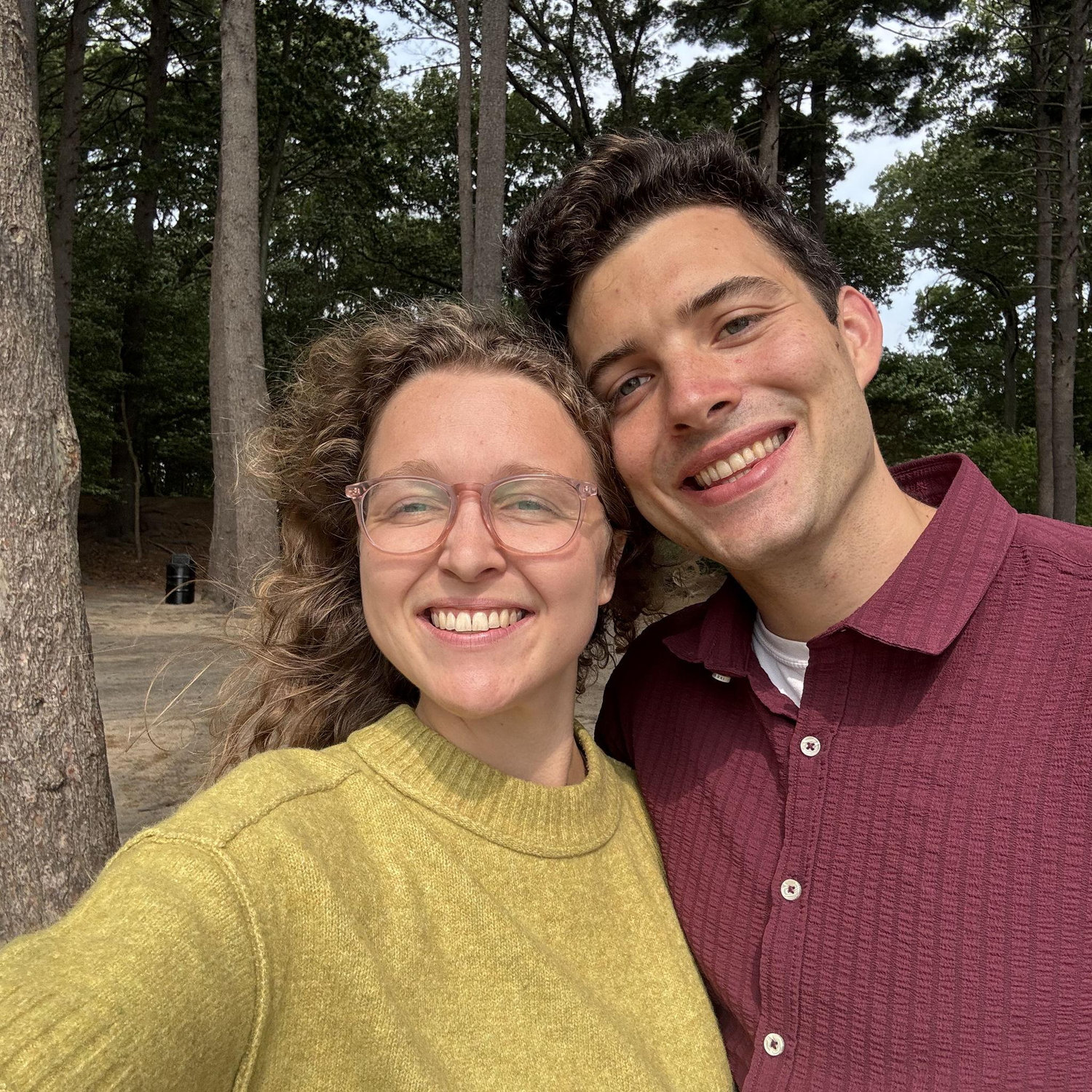 L: "I love this picture of us"