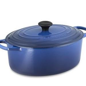 Le Creuset Signature Oval Dutch Oven, 6 3/4-Qt., Lapis