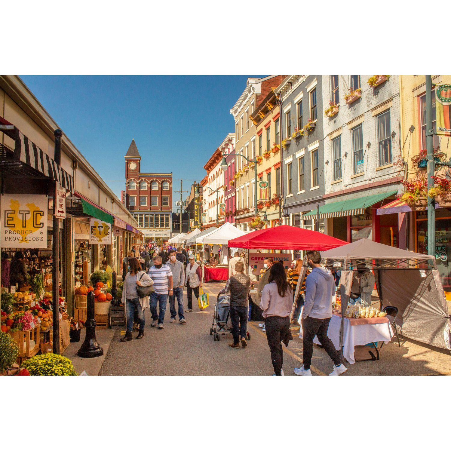 Findlay Market, Over the Rhine downtown Cincinnati