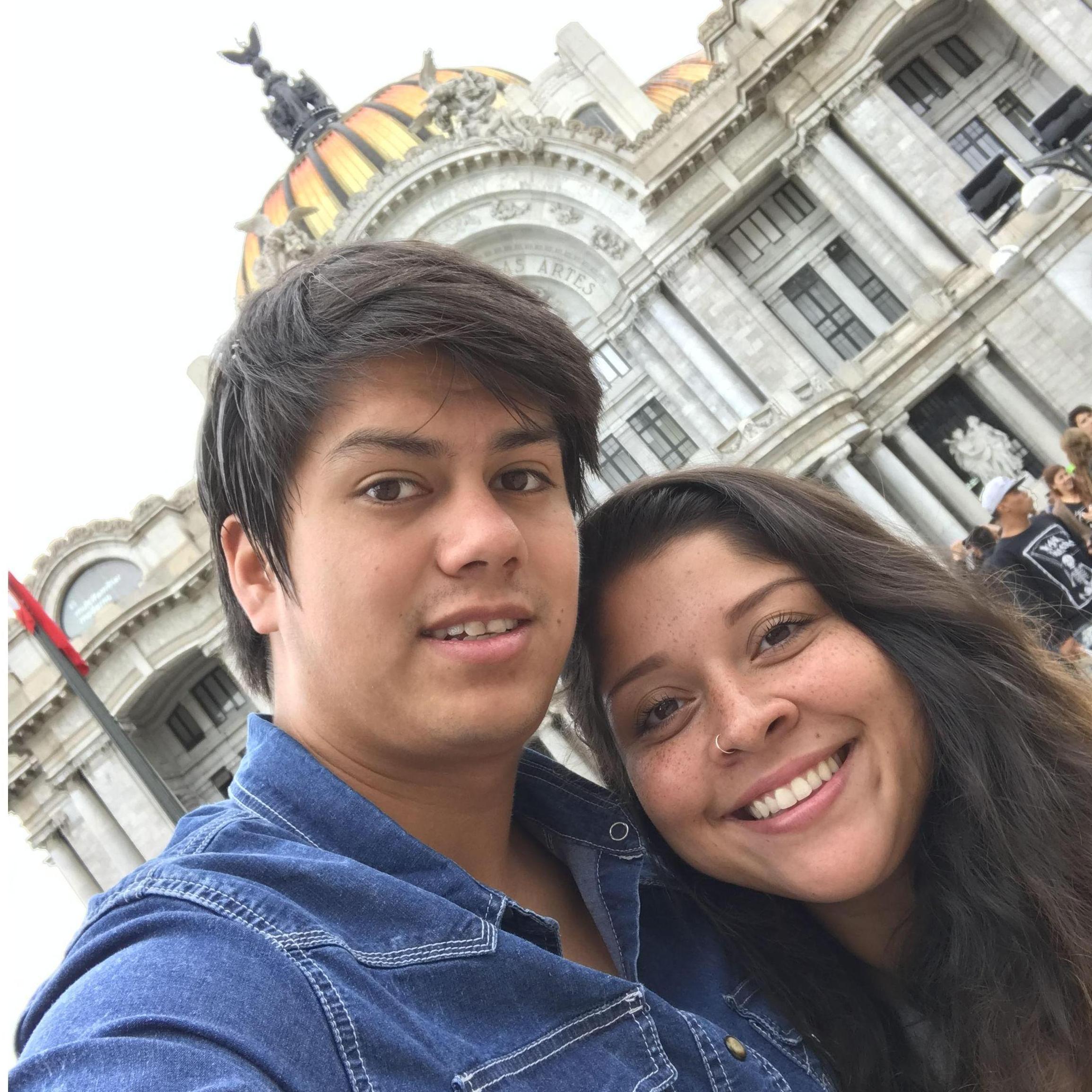 One month into dating, hurricane Irene was heading for South Florida so we went to Mexico City (Rodrigo's hometown) to avoid the storm.