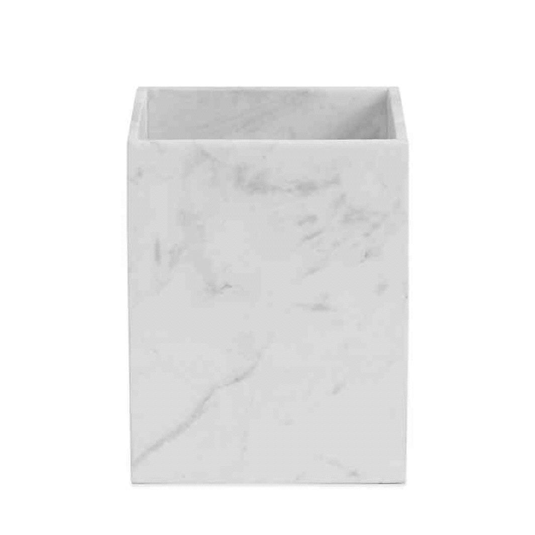 Camarillo Marble Wastebasket