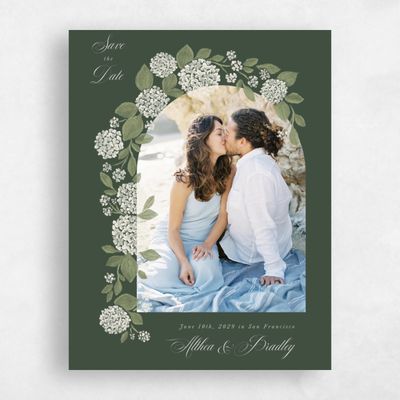 Evergreen Wedding Save the Date - Giselda Photo