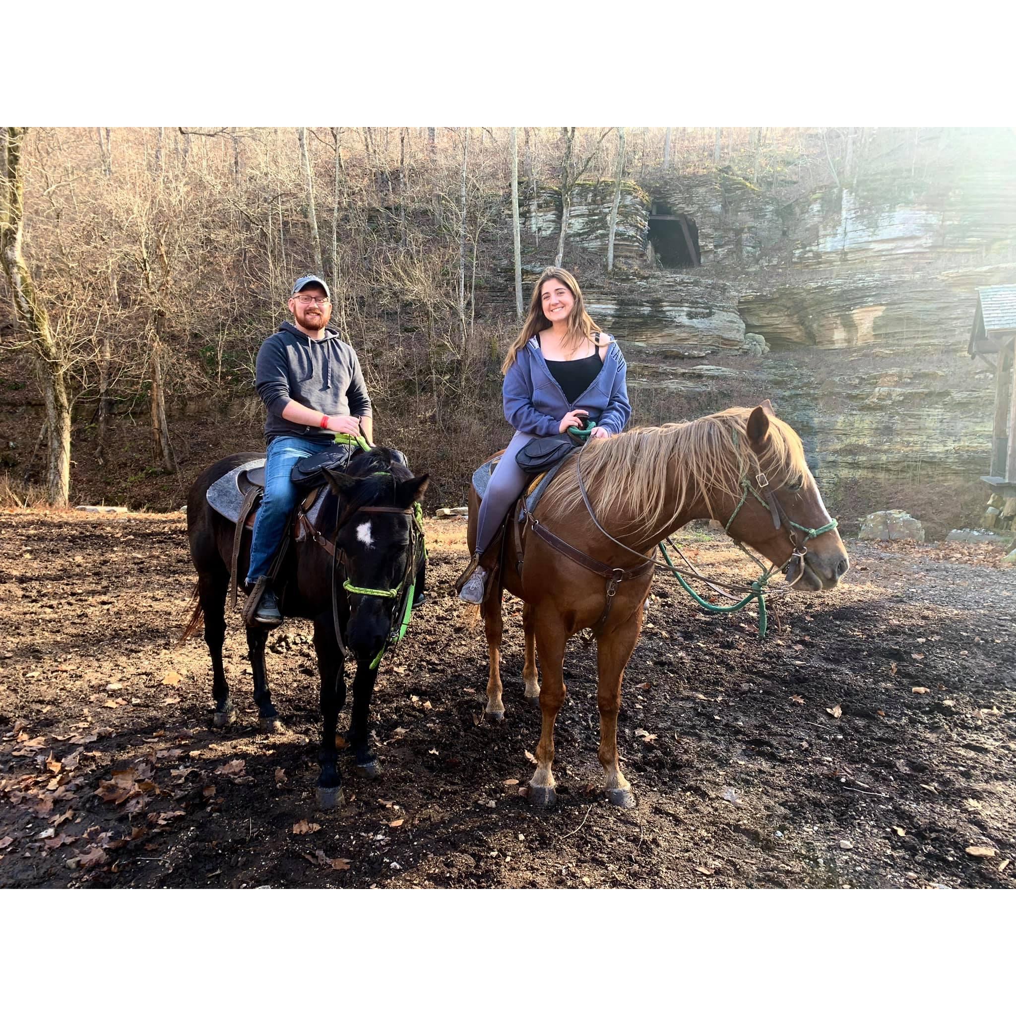 Horseback ride through Dogwood Canyon - Big Cedar Lodge