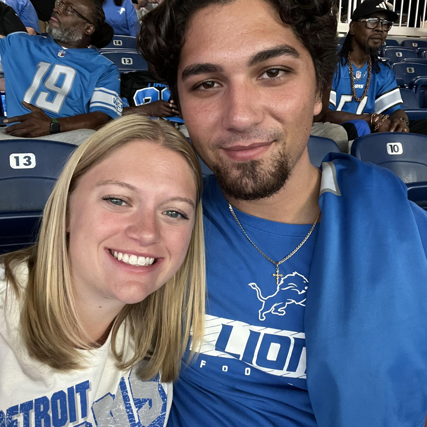 First Lions game together!