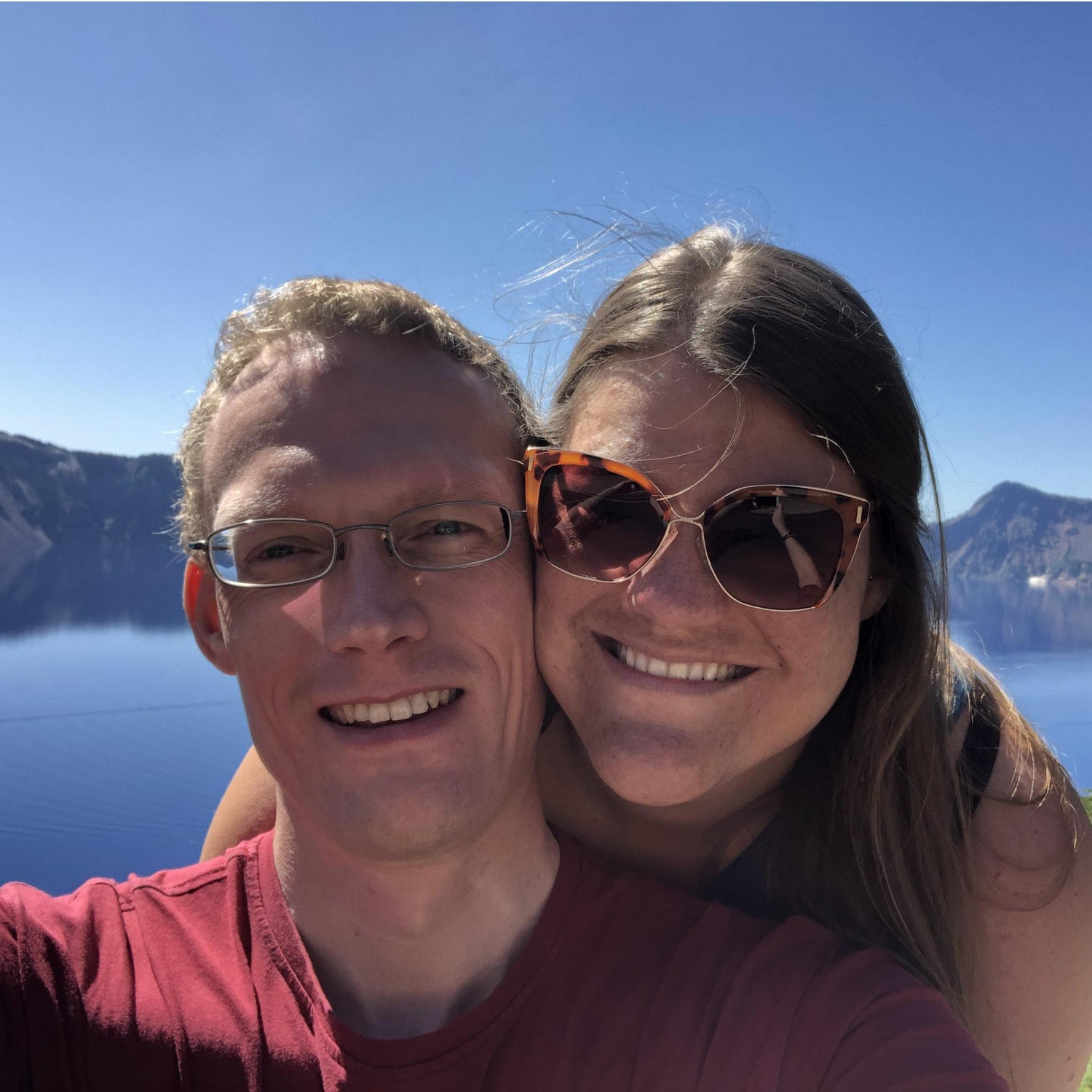 At Crater Lake!