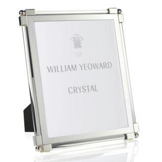 William Yeoward Crystal Classic Clear Glass Frame, 8" x 10"