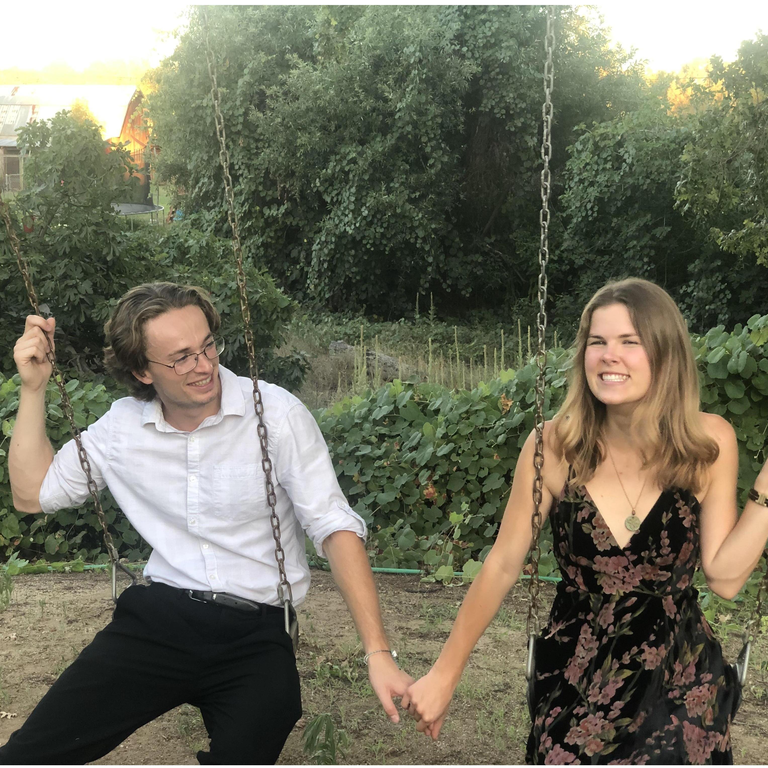 Our first wedding together!