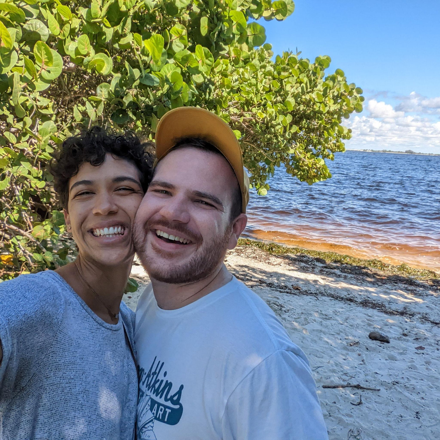 Our first trip as a couple: Sanibel Island, Florida 2 days before the hurricane... :<