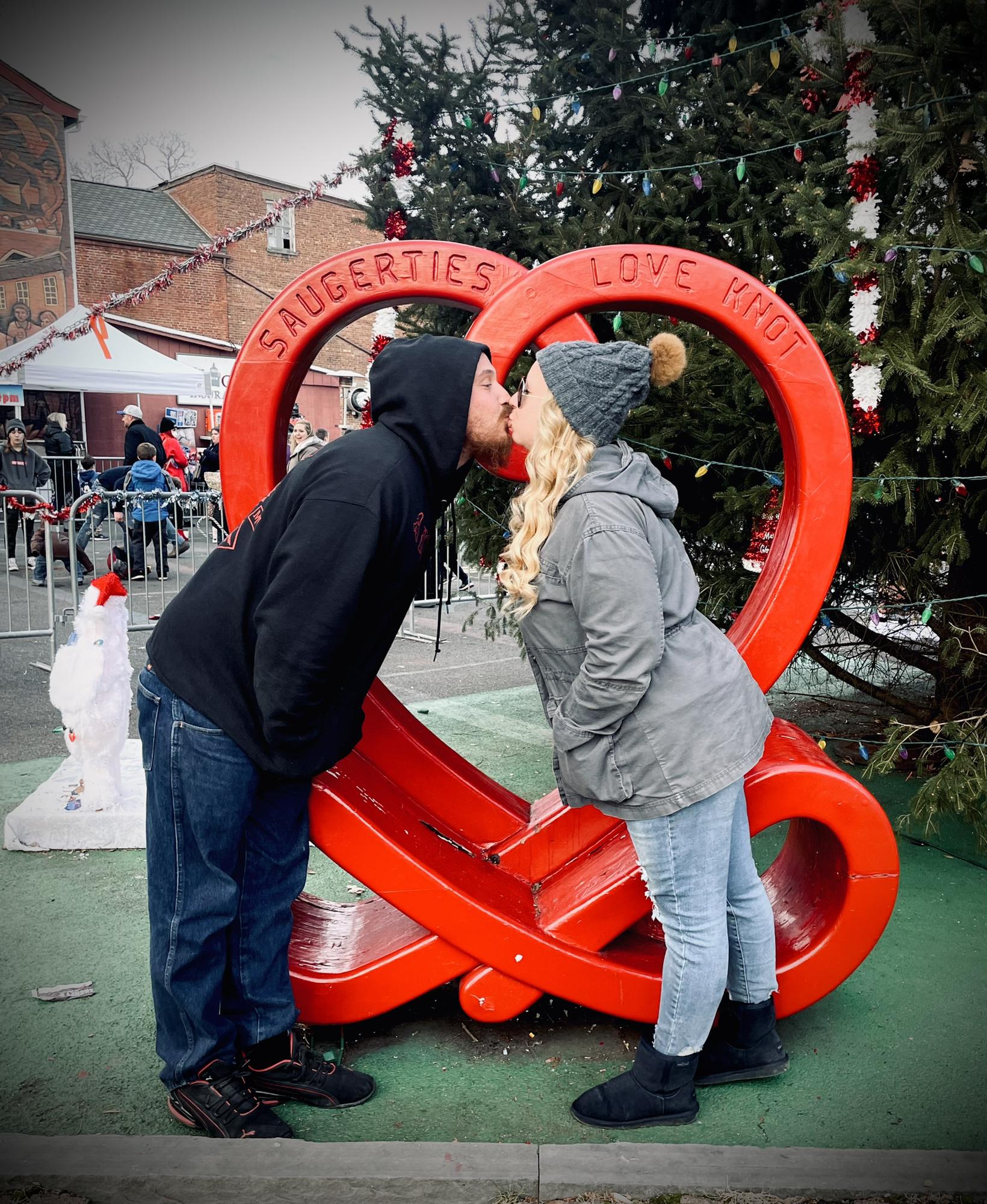 The love knot in Saugerties, NY.