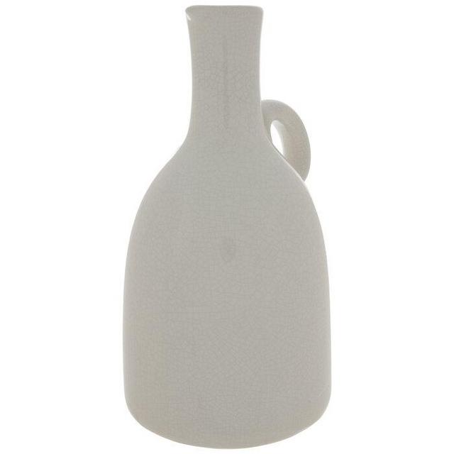 White Cracked Glaze Vase