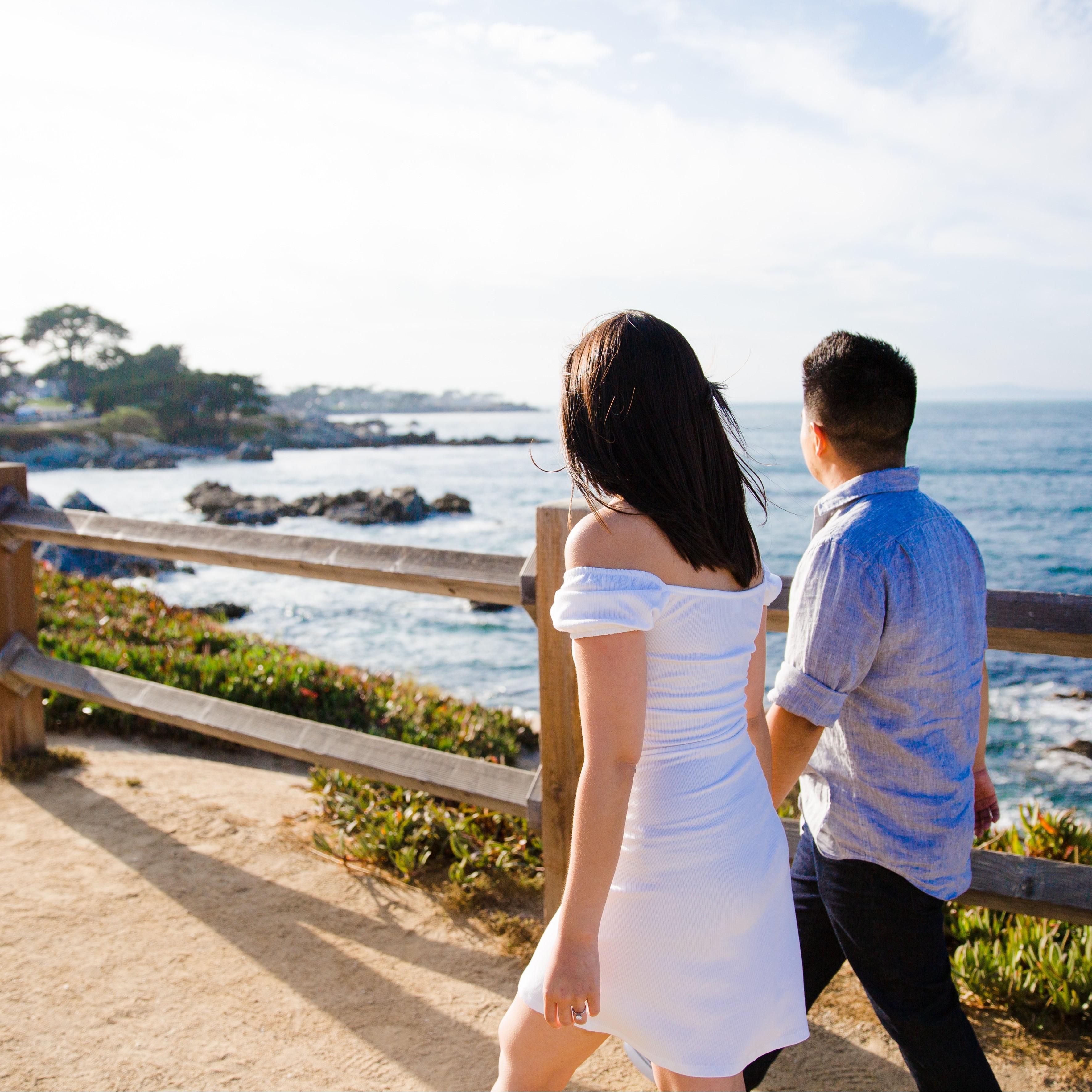 Engagement session in Monterey, CA (2019)