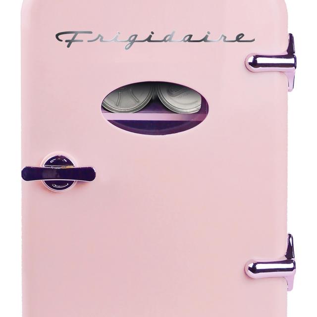 Frigidaire Portable Retro 6-can Mini Fridge EFMIS129, Pink
