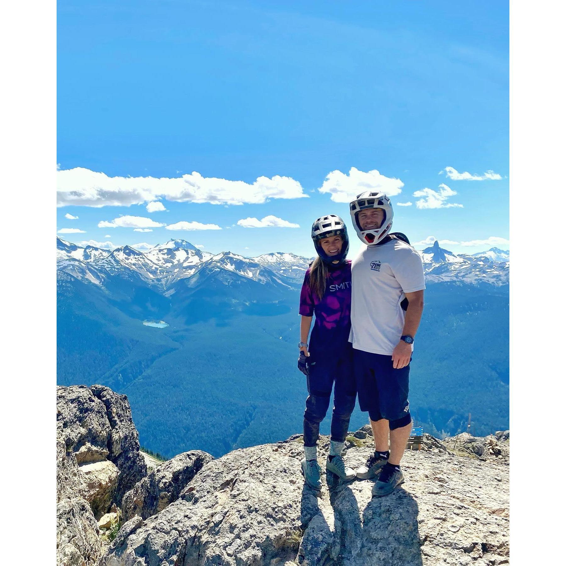 "Top of the World" at Whistler Bike Park