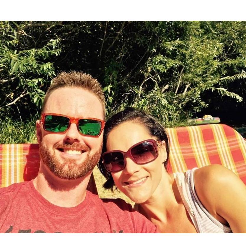 One of our first pictures taken together at the last Casini Ranch family camping trip.