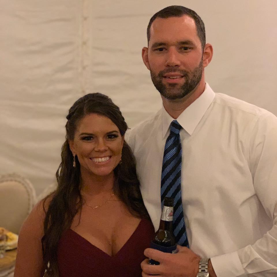Meg's wedding with my forever date!