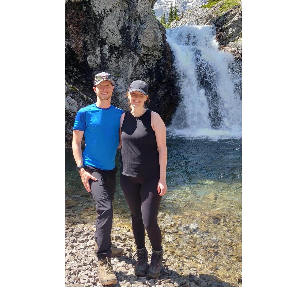 Our hike to Edworthy Falls.