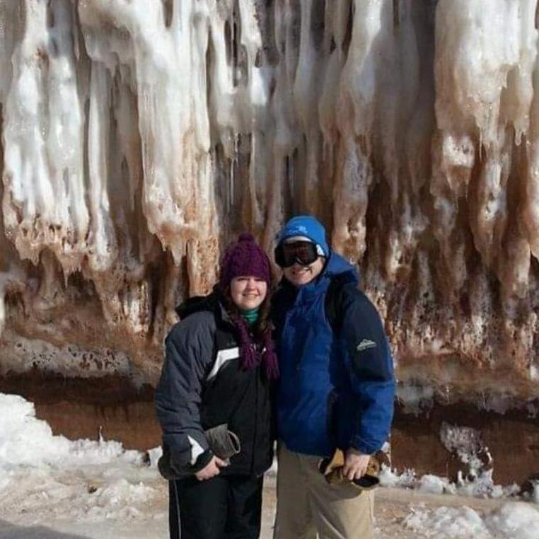Exploring the Lake Superior sea caves - 2014.