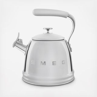 50's Retro Style Aesthetic Stovetop Whistling Kettle