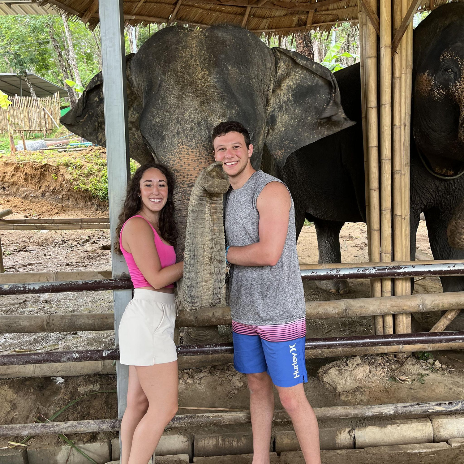 Exploring Thailand together with Maria's family