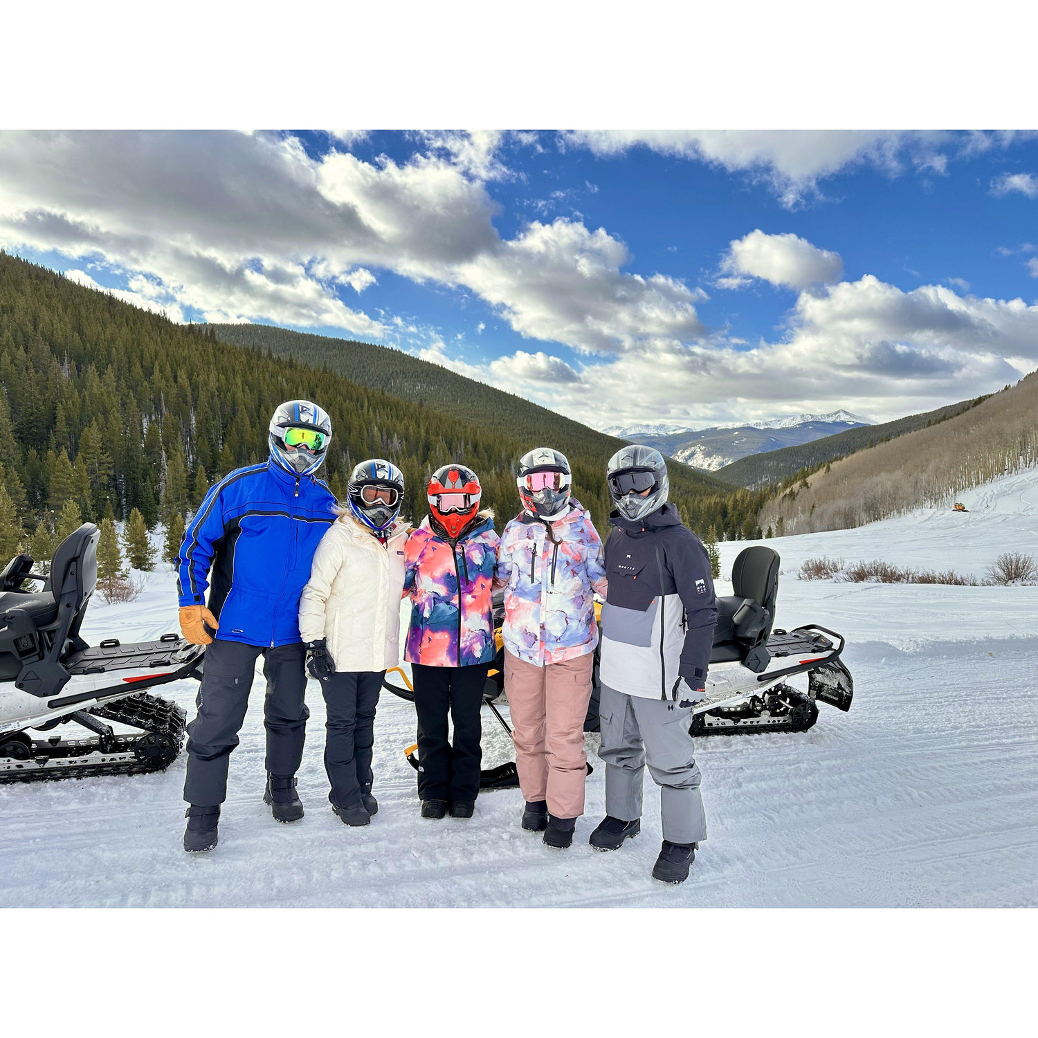 Snowmobiles!