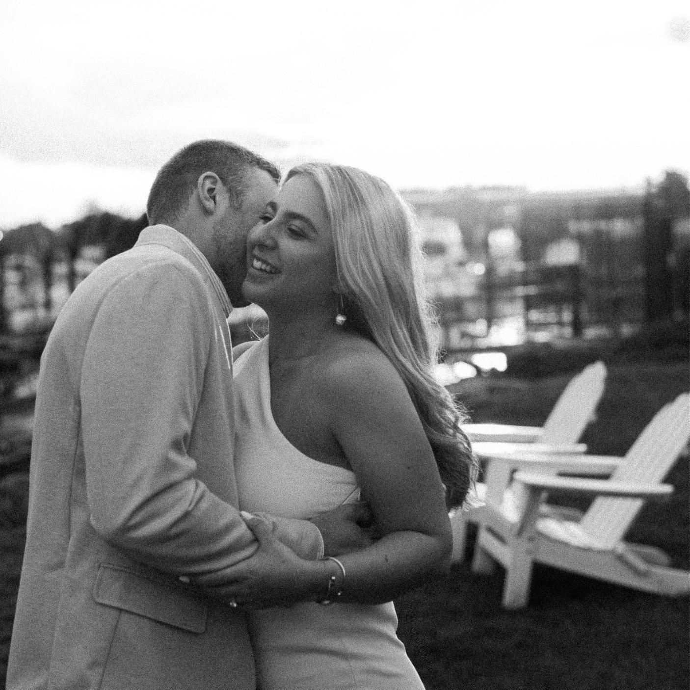 Our engagement party last summer!