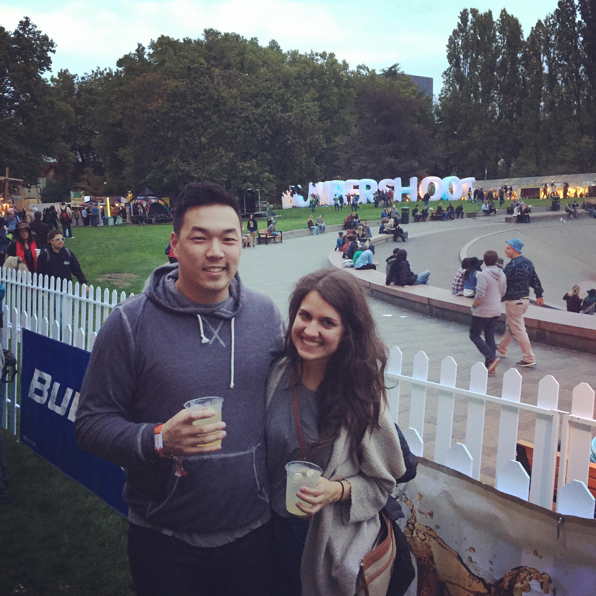Our first trip together - Bumbershoot 2015