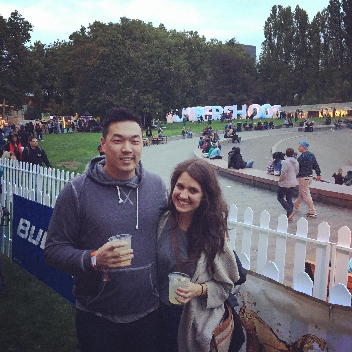 Our first trip together - Bumbershoot 2015
