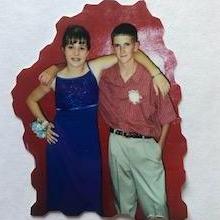 I think this was our first dance we went together - junior high!