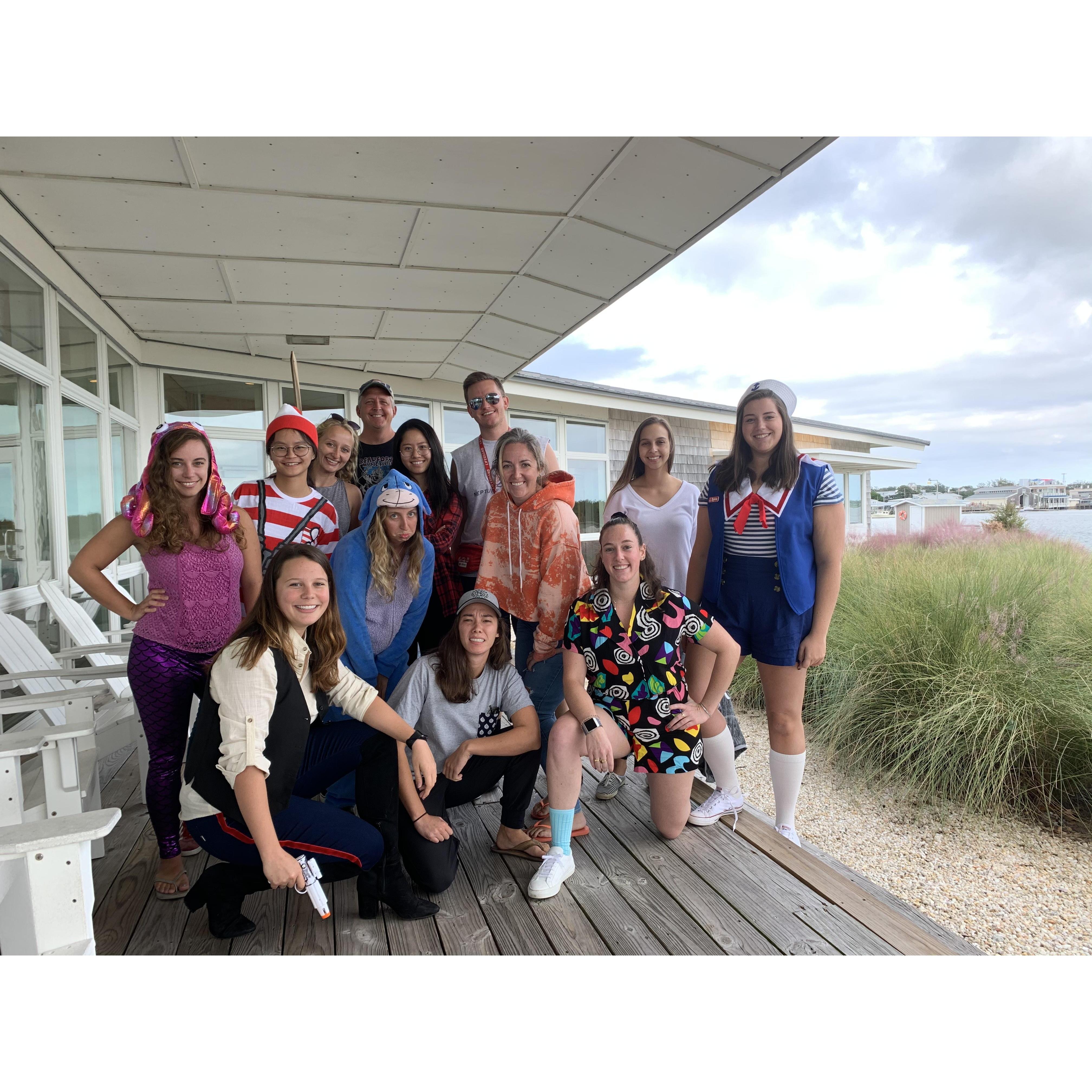 MEM/CEM Class of 2020 at the Duke Marine Lab