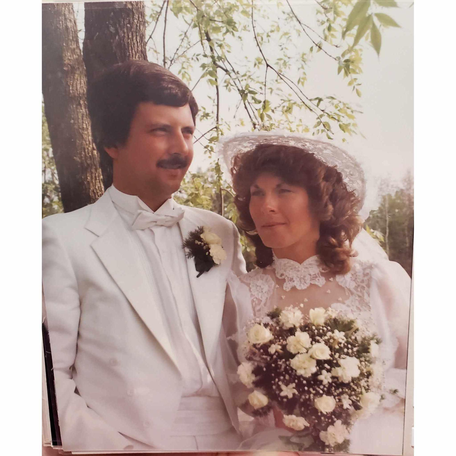 Kimmy's Mom and Dad on their wedding day