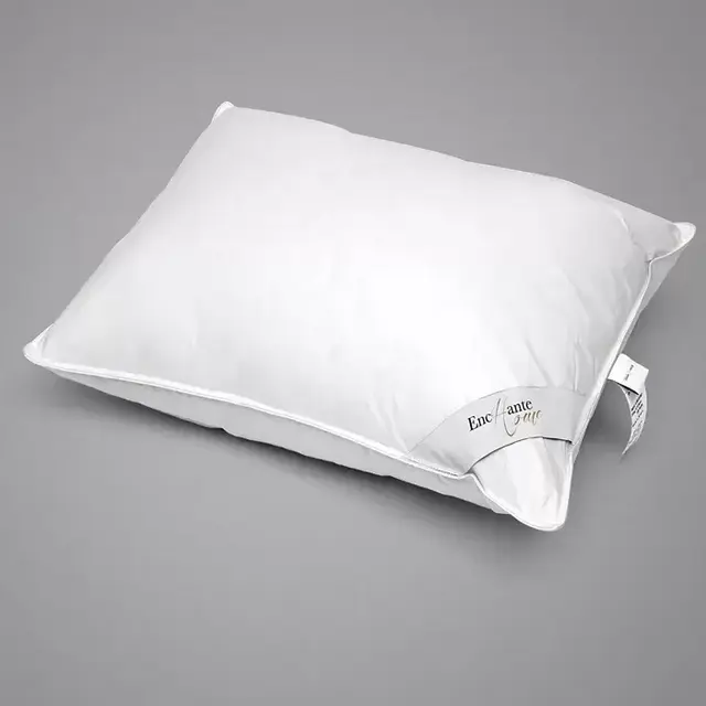 Enchante Home Luxury Goose Feather & Down Firm Density Queen Pillow