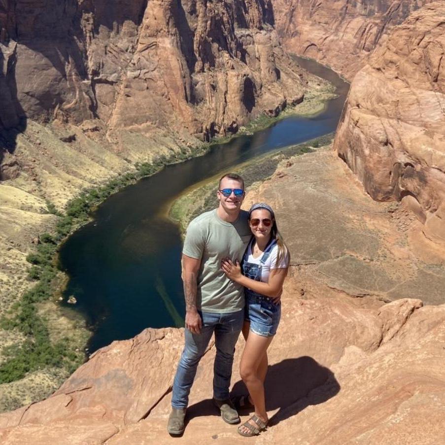 Horseshoe Bend in Page, Arizona. 2021
