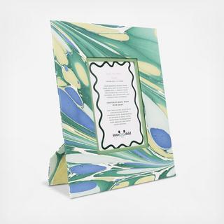 Hand-Marbled Large Wall Picture Frame